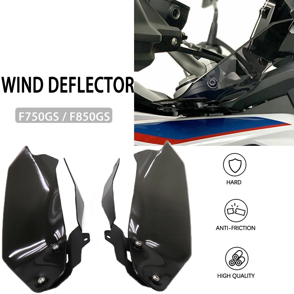 

Front Wind Deflector FOR BMW F750GS F850GS F 750 850 GS Pair Windshield Windscreen Plate Handguard Cover 2018 2019 2020 2021
