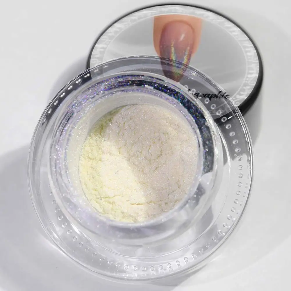 Nail Powder Fine Pigment Nail Mirror Powder Rainbow Color Manicure Glitter
