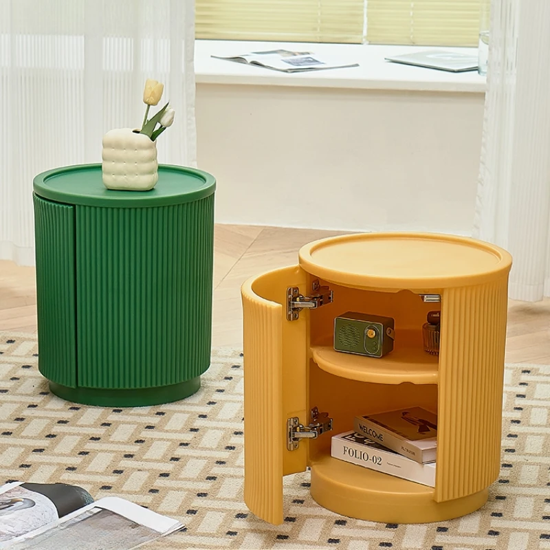 Tavolini Da Caffè In Plastica Semplici Tavolino Da Notte Interno Rotondo Nordico Design Moderno Mesa Auxiliar Stolki Kawowe Furniture Hd50Cj