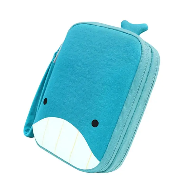 

Cartoon Storage Bag Power Bank Protective Case Usb Cable External Battery