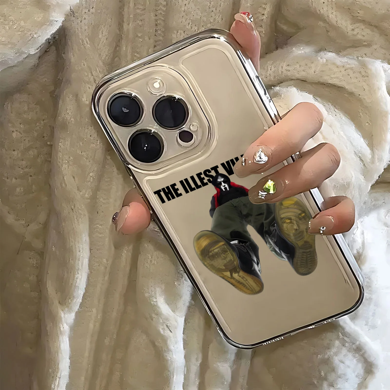 Stylish MF DOOM Transparent TPU Phone Case