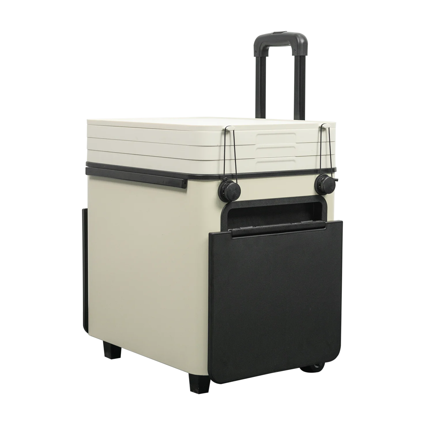 Lightweight Folding Camping Kitchen Box With Induction Cooker and Big Volume Storage Box