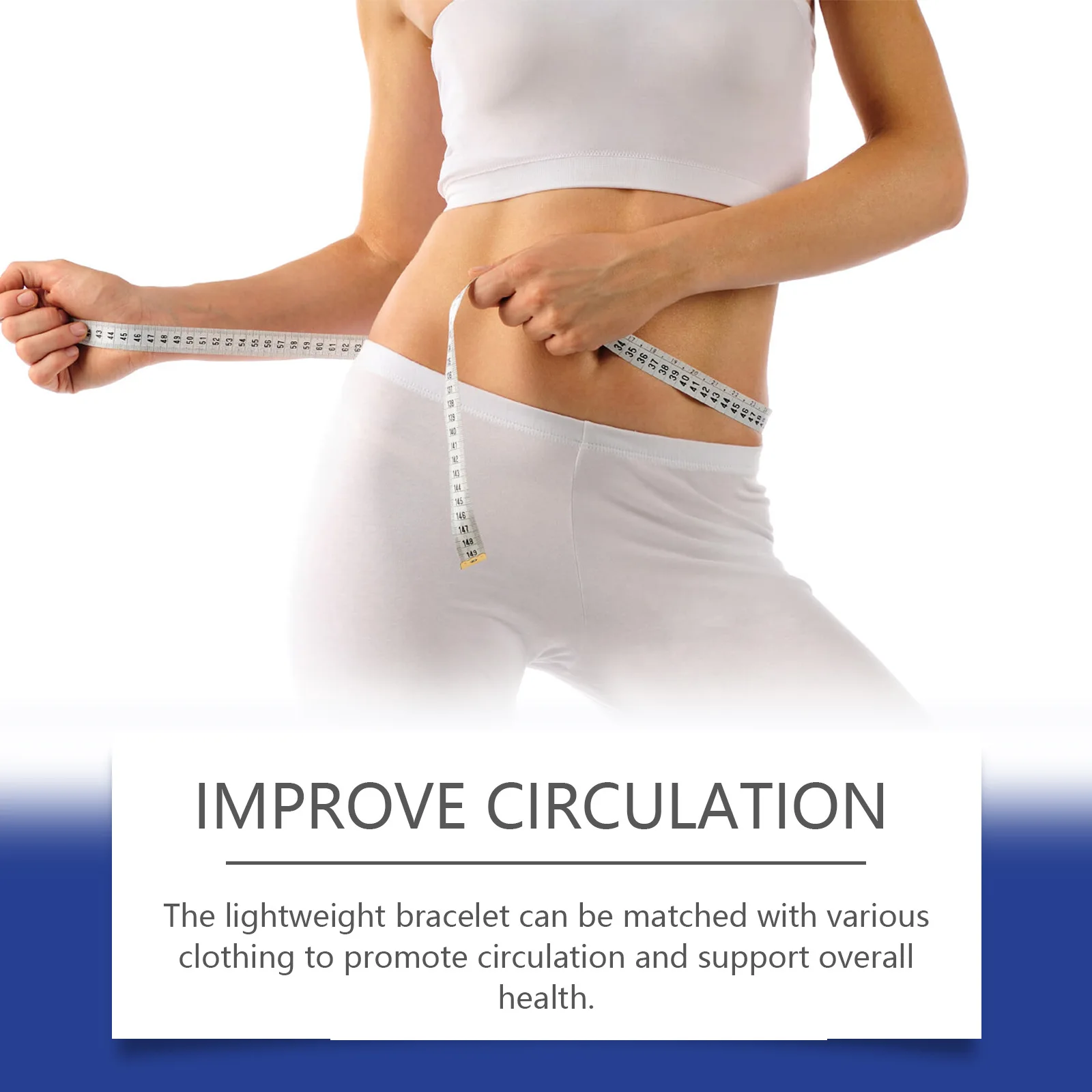 Slimming Detox Bracelet Weight Loss Fat Burner Lymph Drainage Anti Anxiety Energy Healing Promote Metabolism Body Shaping Bangle