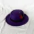 convex top classic fedora hat small flat top pearl feather men's felt hat polk pie coffee top hat gorras para hombres 7