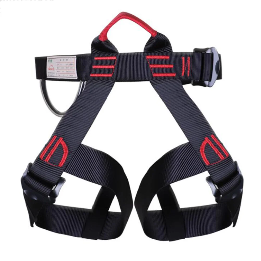 

Outdoor Climbing Harness Protect Waist Safety Harness National Standard Half Body Safety Belt for Downhill Mountaineering