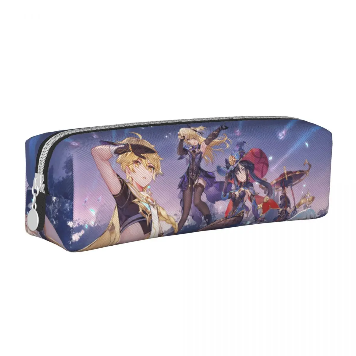 

Fashion Genshin Impact Pencil Case Anime Pencilcases Pen for Student Large Storage Bag School Supplies Gifts Stationery