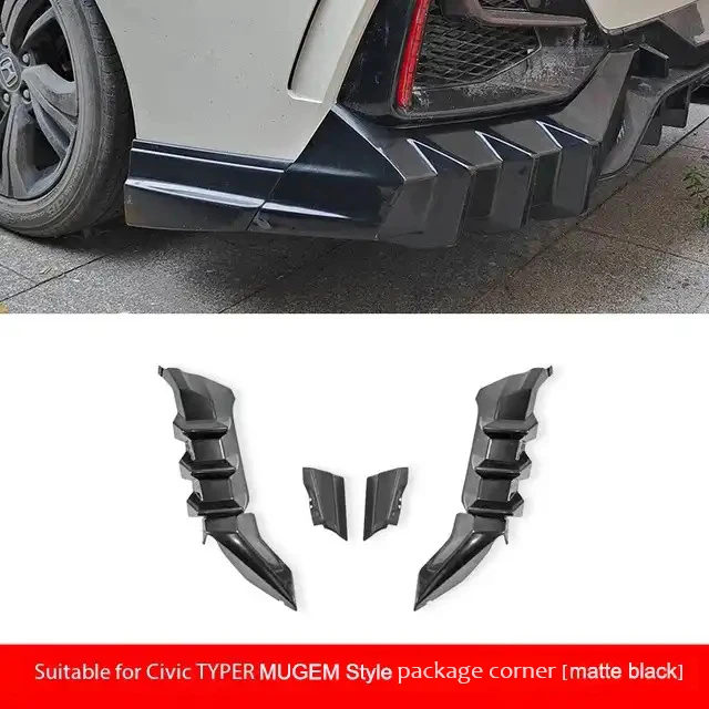 ホンダシビック10th 16-21用リアスポイラーバンパー,カーアクセサリー