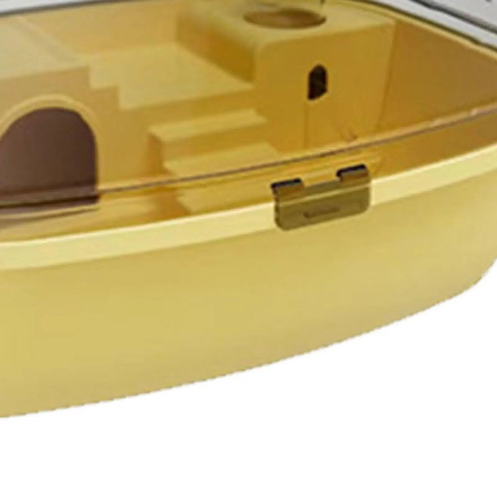 Large Hamster Cage Gerbils Rats with Openable Top Mice Clear Hamster Habitat