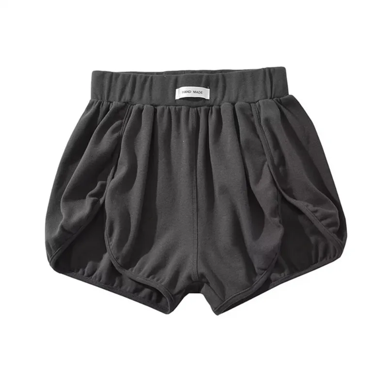 Women Summer Simple Sport Shorts Harajuku Mid-Waist Letter Printed Fashion Fitness Biker Shorts Casual Streetwear White Bottoms