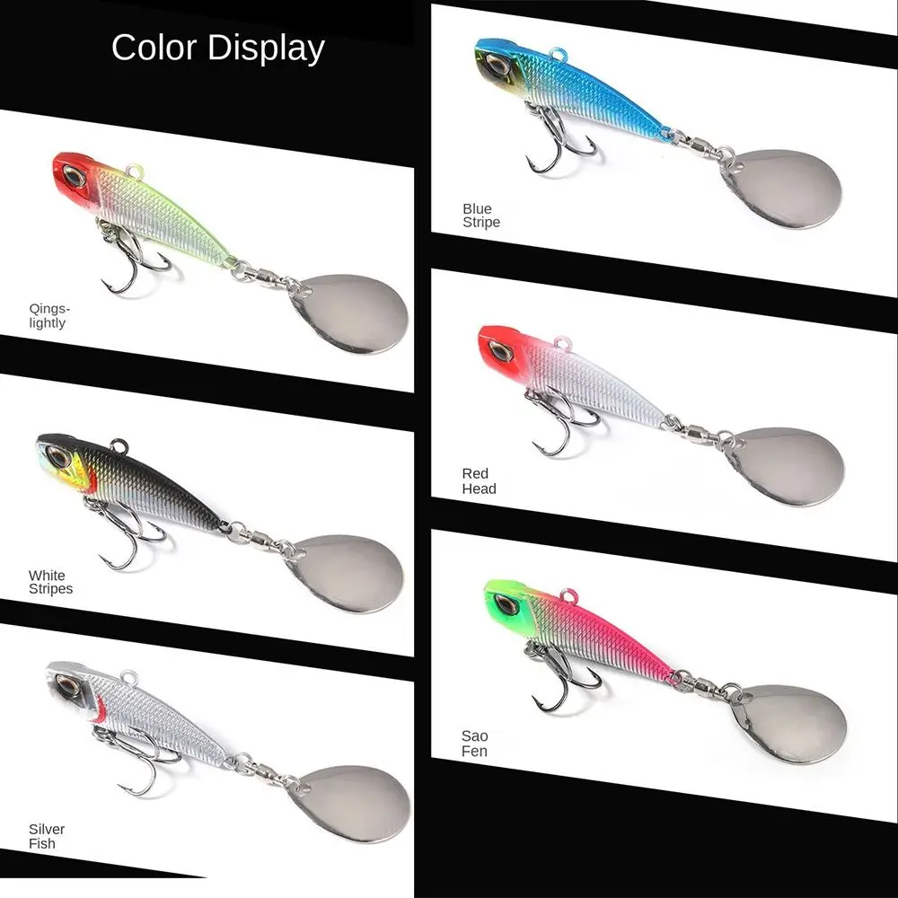 2024 New Arrival Metal Mini VIB With Spoon Fishing Lure 7g 15g