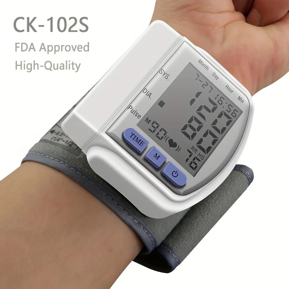 Accurate Blood Pressure Monitoring Wrist Blood Pressure Monitor With Voice Automatic Digital BP Machine