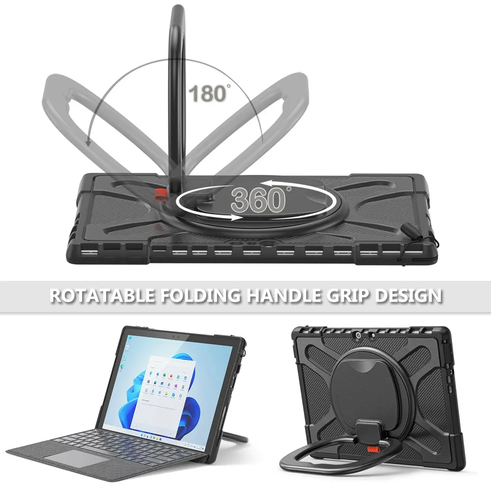 Heavy Duty Shockproof Kickstand Protective Case Cover