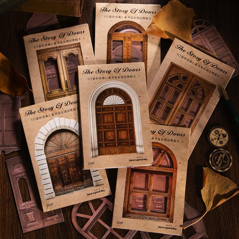 

Влюбленные карты 20 шт. [Storv of Door and Windows Series] винтажный журнал материал бумага для письма декорирование бумажная наклейка набор для скрапбукинга