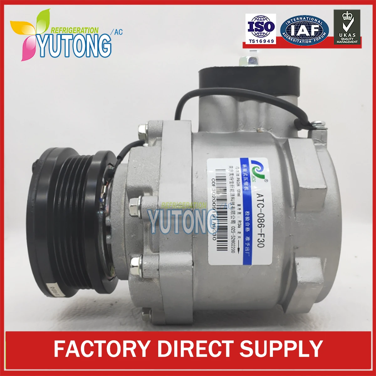 

ATC-086-F30 AC compressor FOR BYD F6 2.0 483