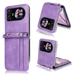 Elegant Leather Wallet Phone Case with Lanyard and Card Holder for Blackview Hero 10 (PURPLE)