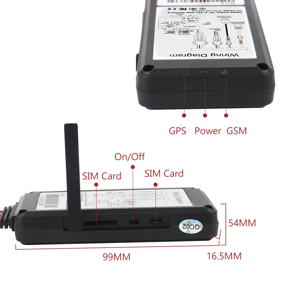 Traceur GPS espion pour voiture TK905 (sans abonnement!) 