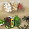 1/2/3pcs Kitchen Garlic Ginger And Onion Transparent Storage Basket Wall-Hanging Small Wall-Mounted Storage Box Storage Rack 3