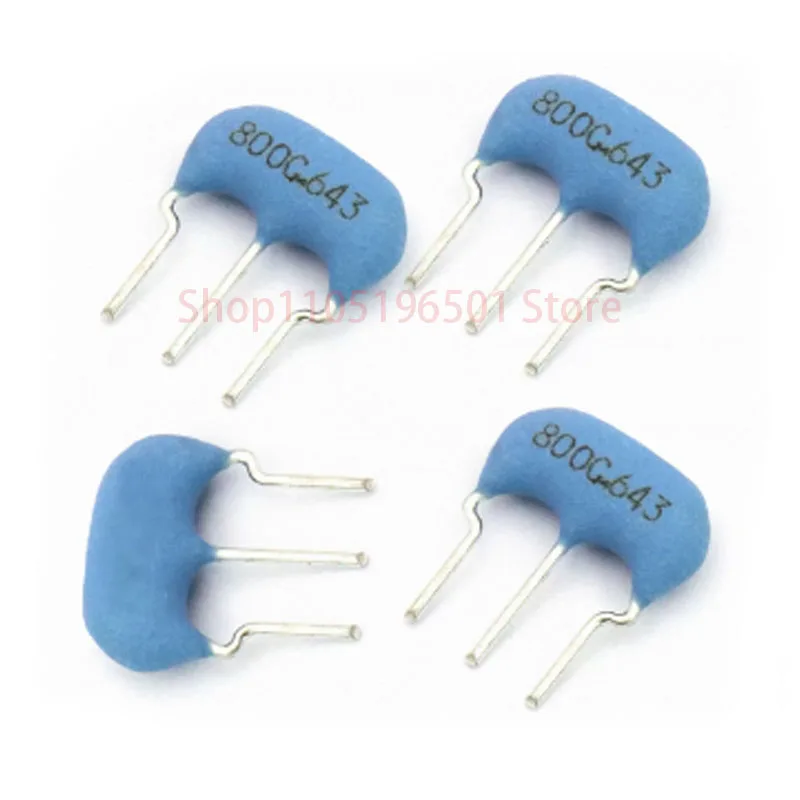 20PCS CSTLS8M00G53-B0 6MHZ 세라믹 크리스탈 발진기 직선 삽입..