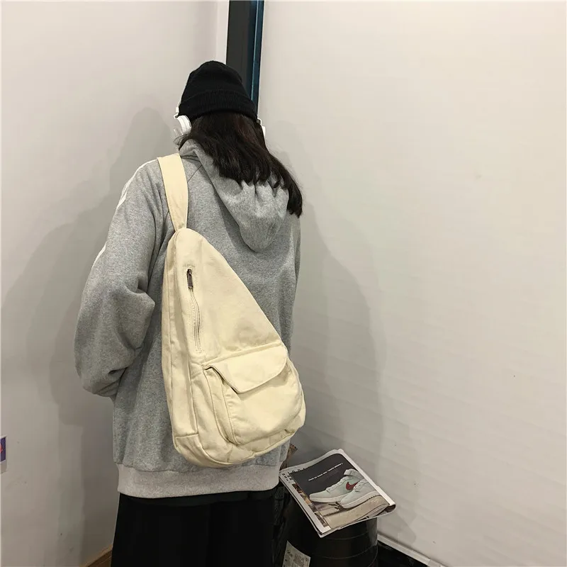 EKLART Mochila de lona de moda para mujer, mochila casual para mujer, bolso  de hombro de gran capacidad, Gris