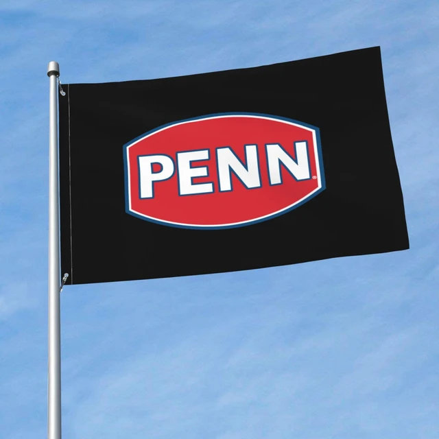 Penn Fishing Gear Reel Rod Flag Banner Art Decor Parade Sport Promotion  Activity - Flags - AliExpress