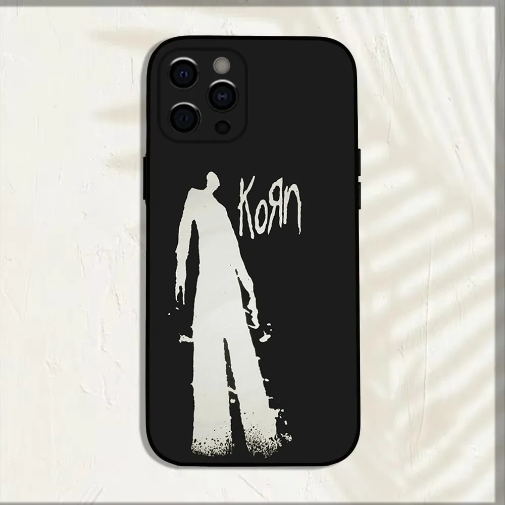 K-Korn Rock Band Soft Black Phone Case Cover