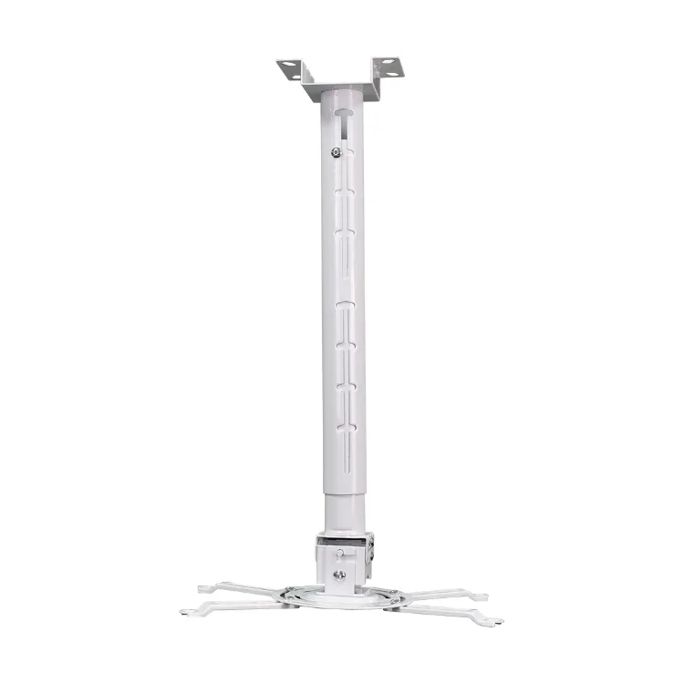 

Projector Mount Wall or Ceiling Bracket with Adjustable Height and Extendable Arms Projection for Different Size