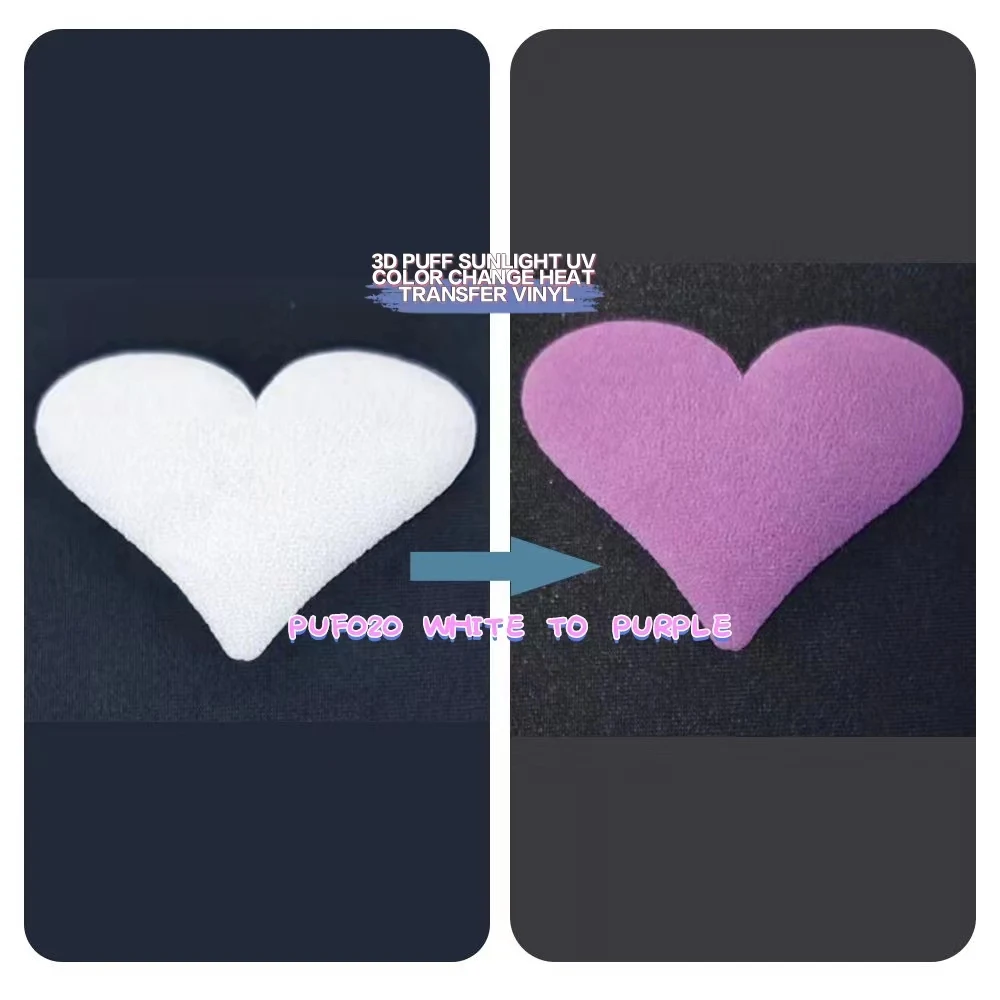 3D Puff Heat Transfer Vinyl Press