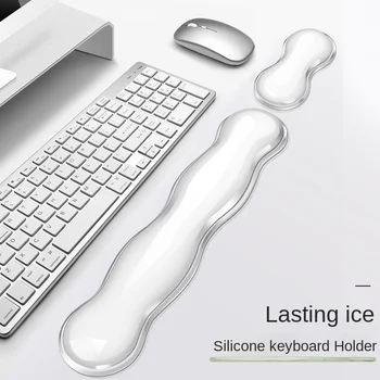 Ergonomic Mouse Pad & Keyboard Wrist Rest Set