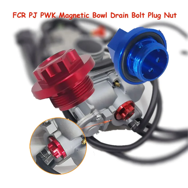 PWK FCR PJ CNC Stock Float Bowl Drain Plug Bolt for KEIHIN