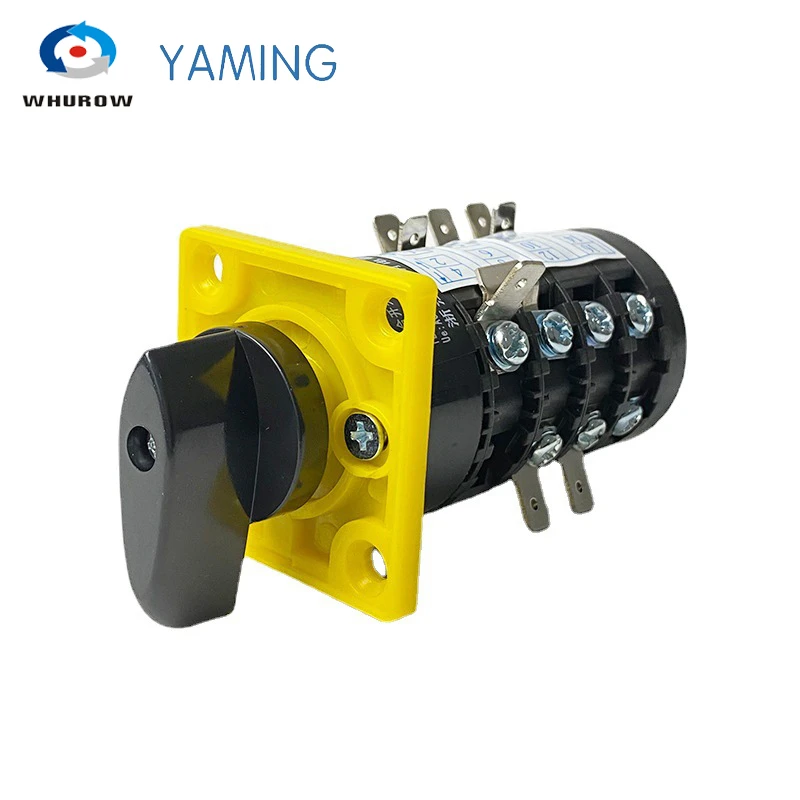 Interruptor de leva giratorio de cambio de combinación eléctrica HZ5B 20/4DG, 4 polos, 3 posiciones, contactos astilla|switches electrical|panel switch AliExpress