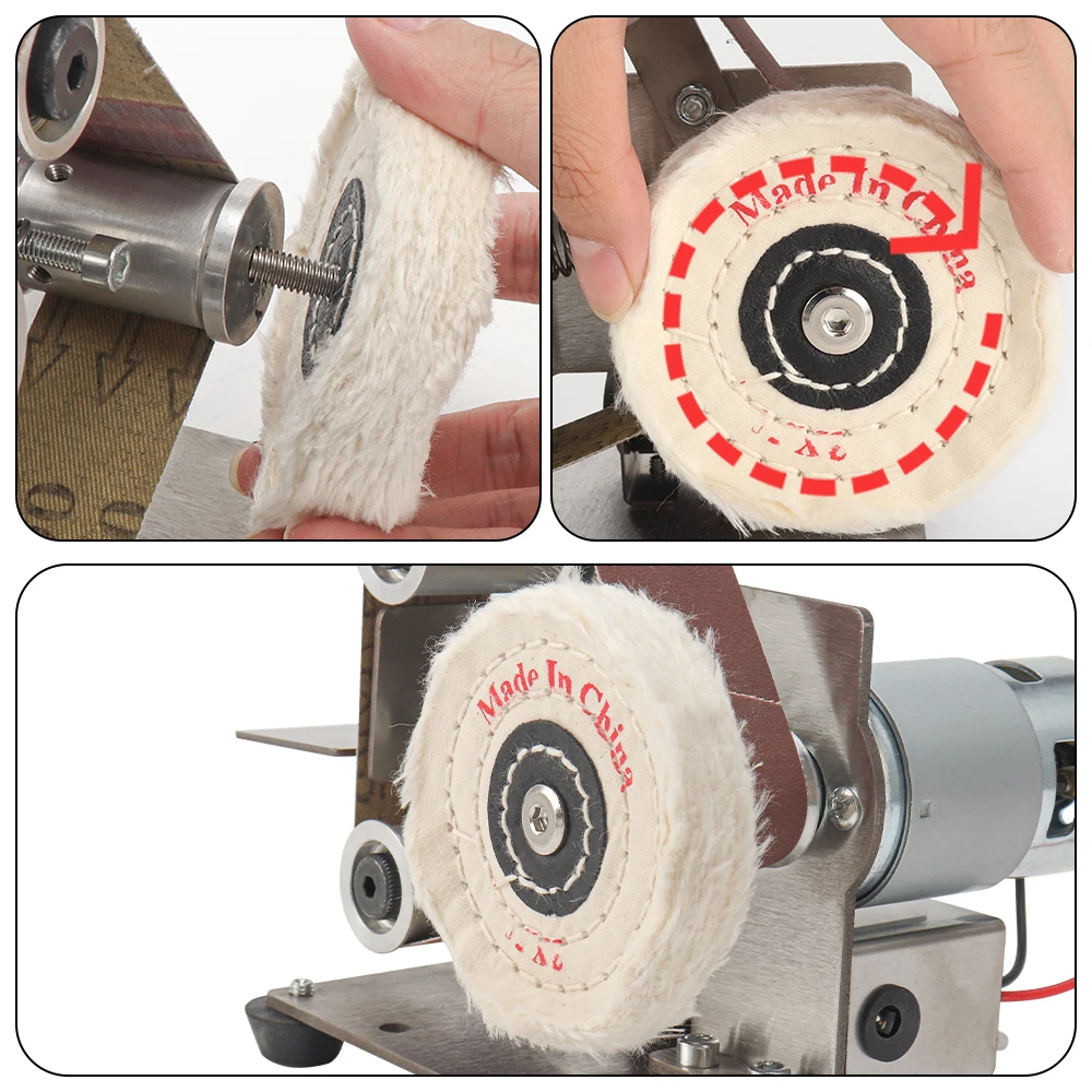 Mini Electric Belt Sander Multifunctional Grinder Belt Sander DIY Polishing Grinding Machine Home Diy Polisher Machine 5