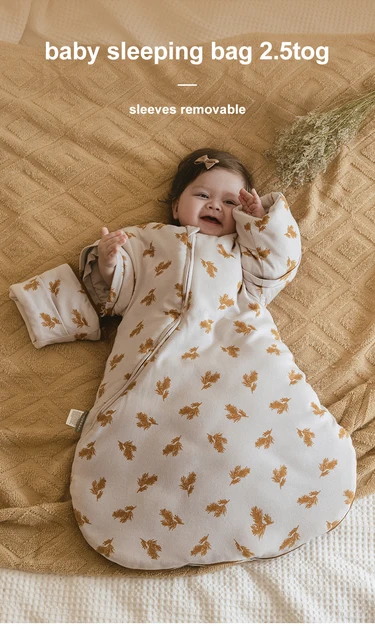 Saco De Dormir Para Bebés De 0-24 Meses, Saco De Dormir De Invierno Más  Grueso, Mangas Extraíbles, Manta Antipatadas Para Bebés De 3,5g - Sacos De  Dormir - AliExpress