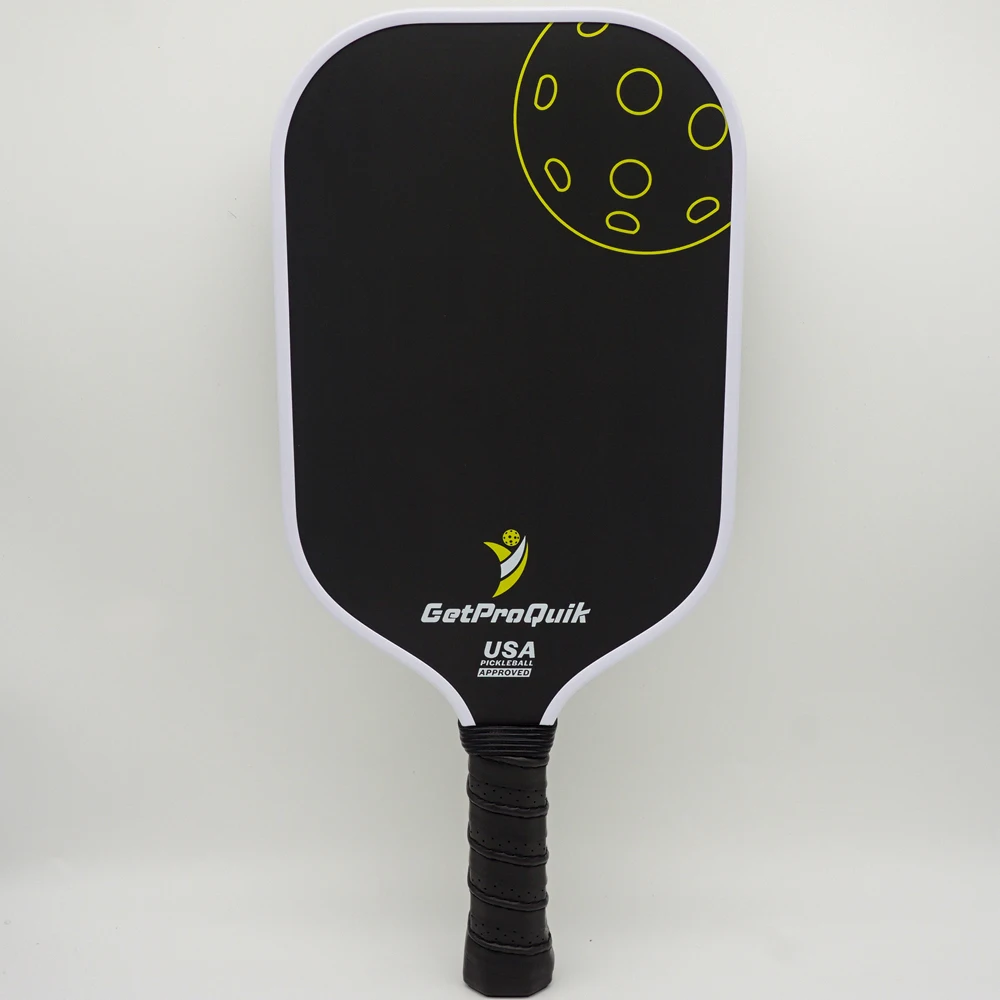 

GetProQuik Switch T700 Carbon Fiber Pickleball Paddle Textured Surface for beginner Power & Feel 16mm thickness paddle