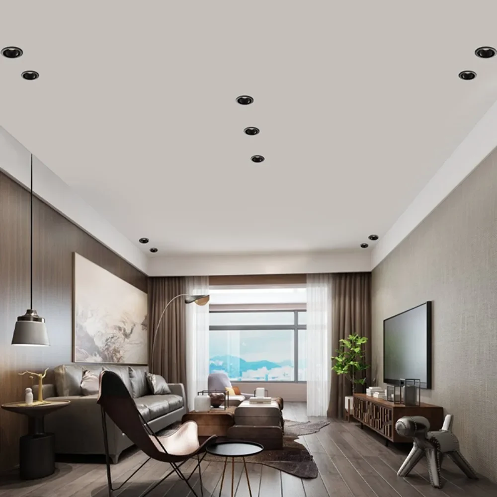 LED 매입형 조명 디밍이 가능한 통 매입형 천장 조명 7W 12W AC85-220V 침실 비품용 디밍이 가능한 LED 스포트 라이트