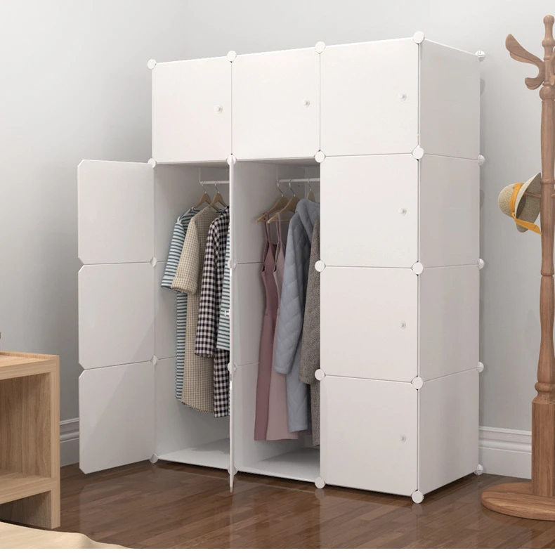 8 Cubes Wardrobe Foldable Wardrobes for Clothes Armario Plegable Para Ropa  Guarda Roupa Dobravel Closet Folding