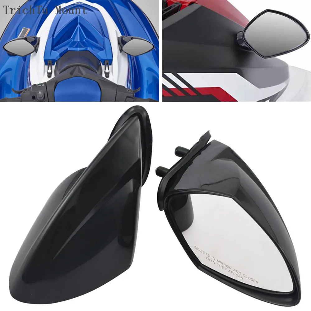 

Motorcycle Mirror Motorboat Side Mirror Rear View Mirrors For Yamaha WaveRunner VX 110 Deluxe Cruiser Sport 05-09 EX Series