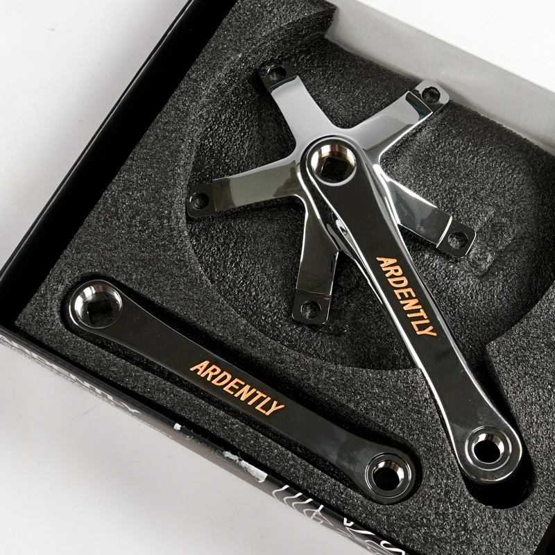 【新品未使用】ARDENTLY クランクセット BCD144 48T 165mm Ardently Hollowtech クランクセット、ピストクランク、シングル