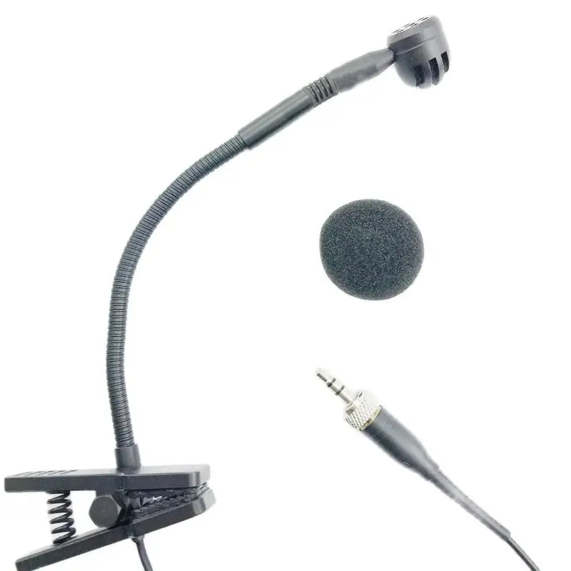 E600 Strumento Cardioide Microfono Per Sennheiser G2 G3 G4 G5 Clip-On Sax Sassofono Mic 3.5Mm Stereo Vite Lock