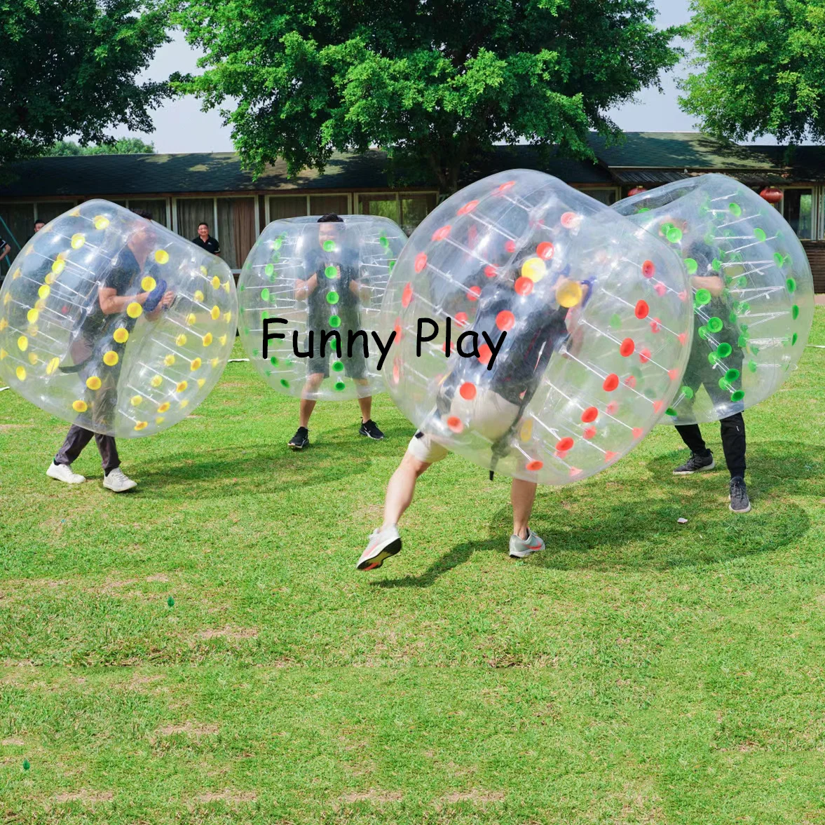 Battente Zorb Palla Di Criceto Umana Sport Pvc Bolla Di Aria Per Bambini Gioco Del Gioco Del Paraurti Aria Bambini A Sfera Dello Zorb Del Corpo Della 
