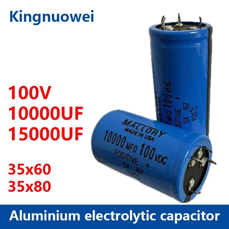 10000UF 15000UF Aluminium electrolytic capacitor 100V 10000UF100V 15000UF100V capacitor 10000UF 15000UF 100V