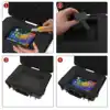 JETEVEVEN ToolBox Plastic Safety Equipment Case Waterproof Hard Carry Tool Case Bag Storage Box Camera Photography with Sponge 5