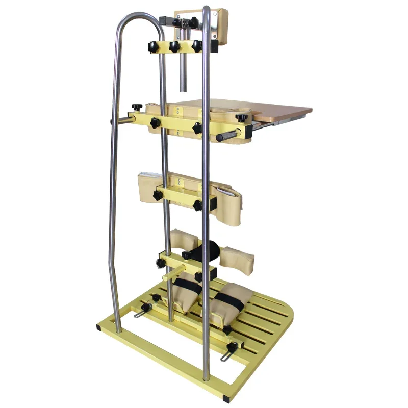 Standing Walker with Seat and Brakes for Children in Lower Limb and Leg Standing Training Hemiplegia Rehabilitation Training
