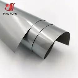 Premium PU Heat Transfer Vinyl for DIY Textiles and Fabric Crafts (Silver)