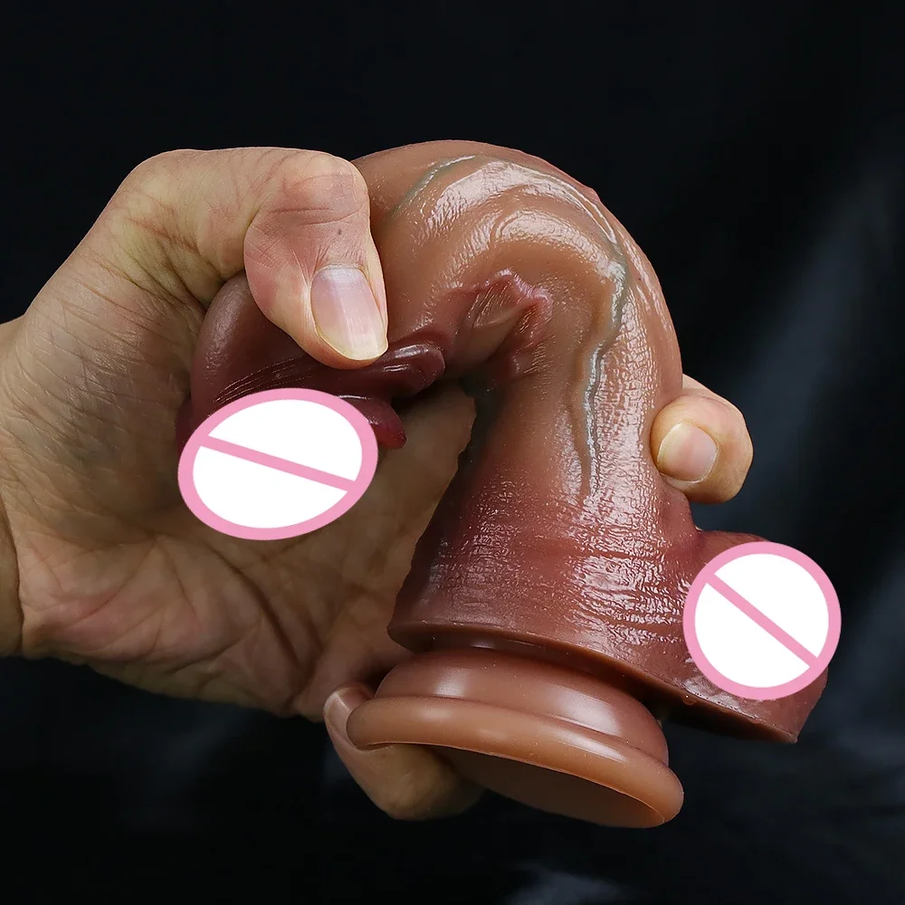 Realistic Silicone Penis Huge Soft Dildos for Women Masturbator Female Vagina Massage Anal Dick with Suction Cup Sex Product 18+