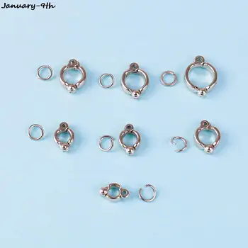 2Pcs Opening Foot Ring Accessories Pet Birds Training Leash Rings Clip Parrot Flying Accessory Pigeon Leg Ring Bird Supplies