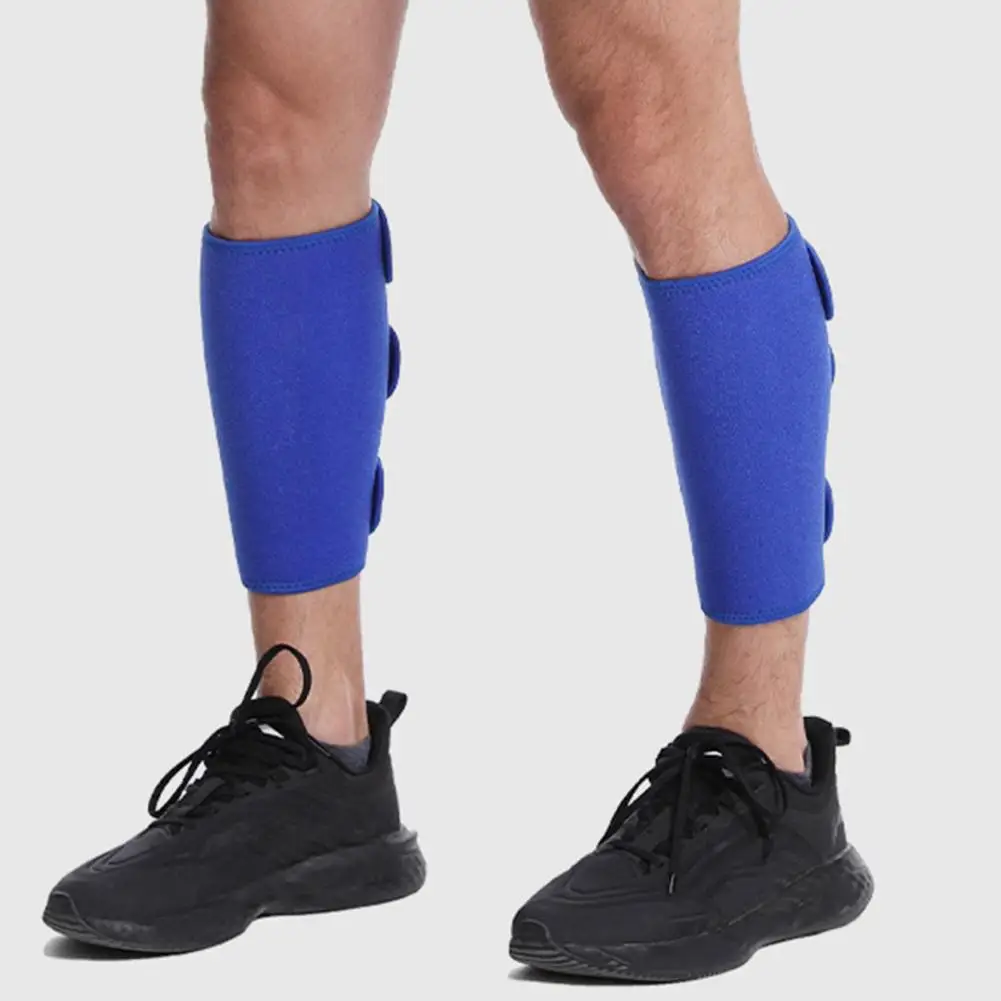 

Изысканная технология шитья, защита для голени, эластичная Регулируемая компрессионная голенка для футбола для женщин