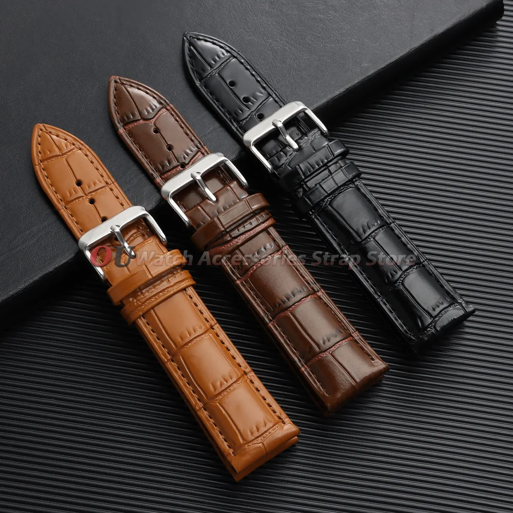 Universal Genuine Leather Wristband for Watches - Premium Sports Accessory