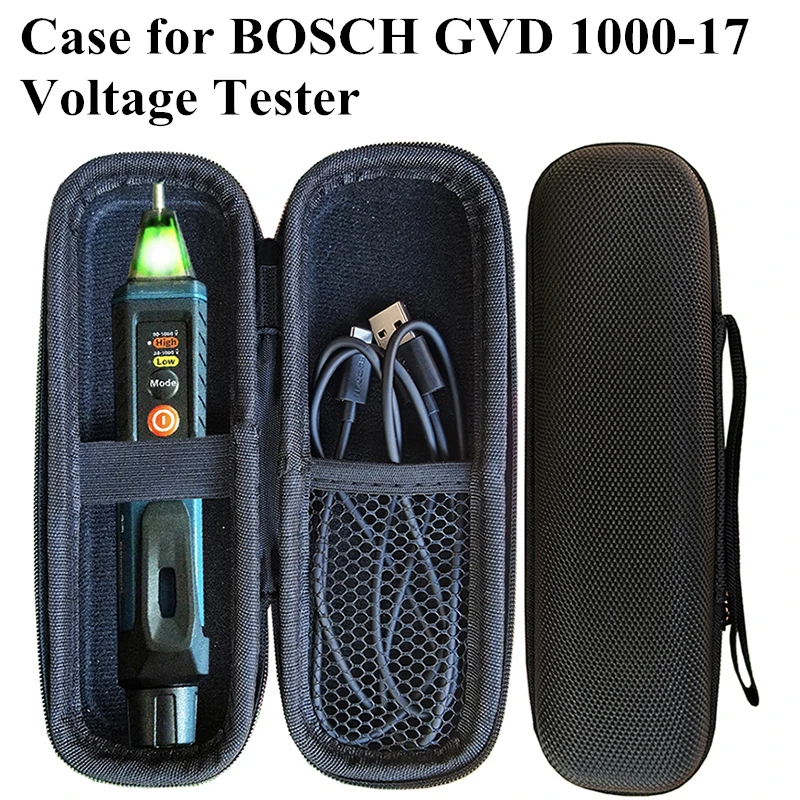 최신 하드 EVA 야외 여행용 휴대 박스 보관 가방 케이스 커버 BOSCH GVD 1000-17 전문가용 비접촉 전압 테스터용