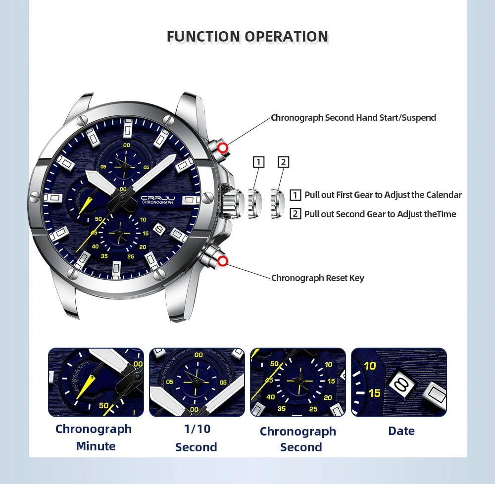 CRRJU 2296 Men's Watch description image 6