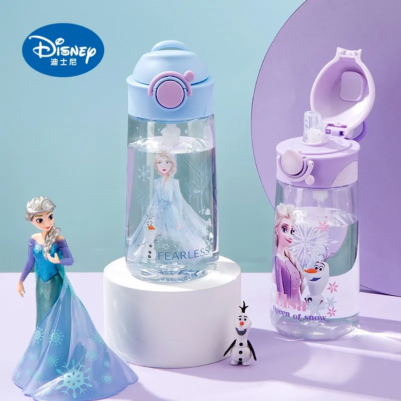 Disney Frozen 2 Kids Water Drinking Bottle, Made of Plastic, Leak